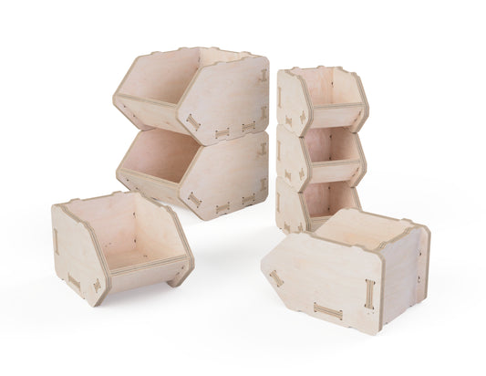 Small Screw Boxes Free DXF Files