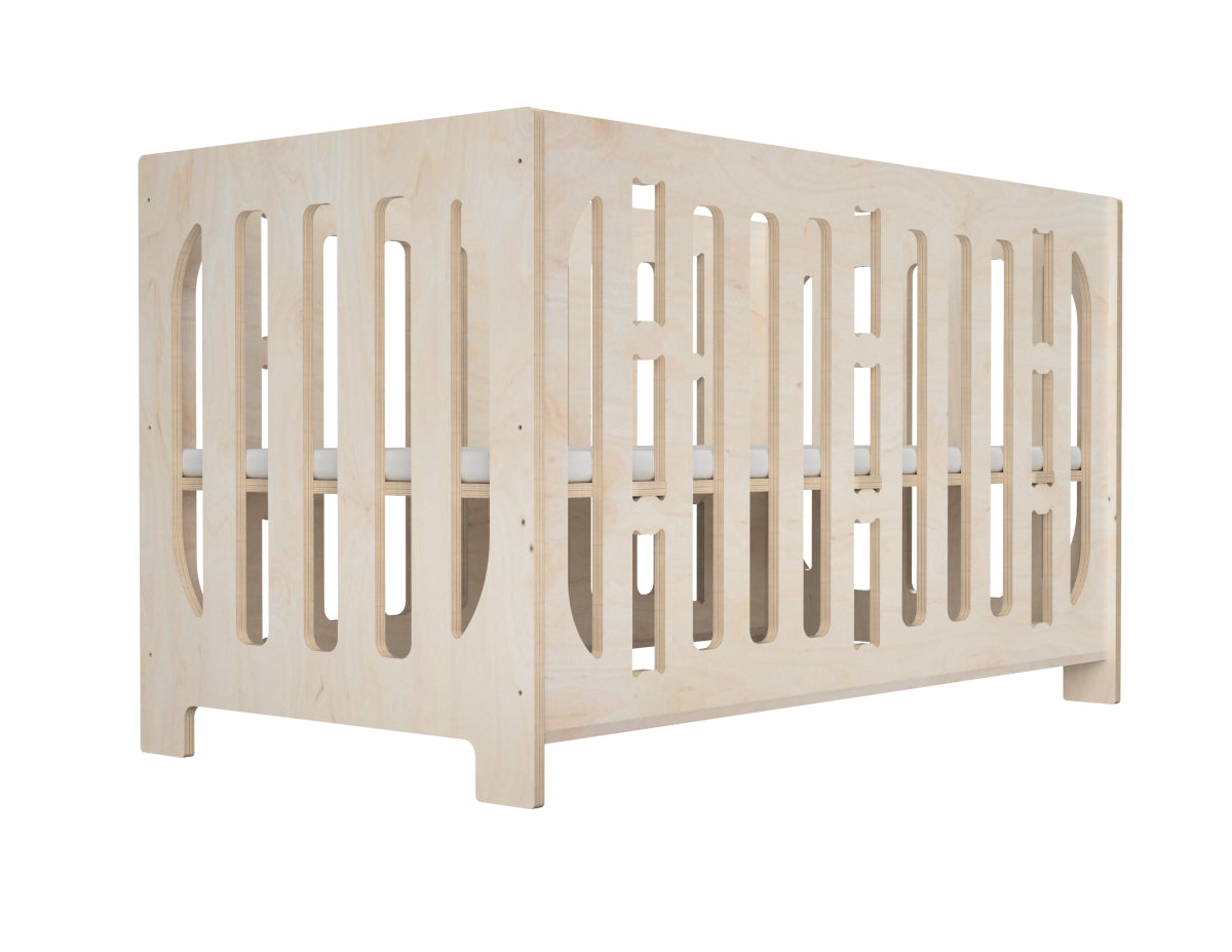 Adjustable Baby Crib DXF file CNC DXF file design overview