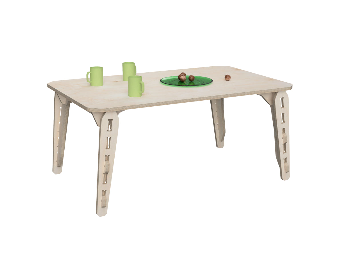 Adjustable Table DXF file CNC DXF file design overview