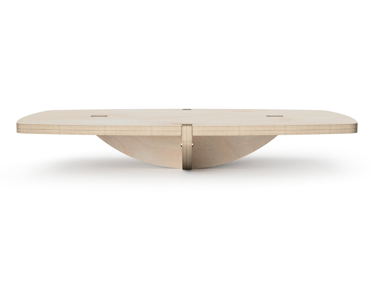 Balance Board DXF file Free DXF file rendered from angled view for CNC cutting