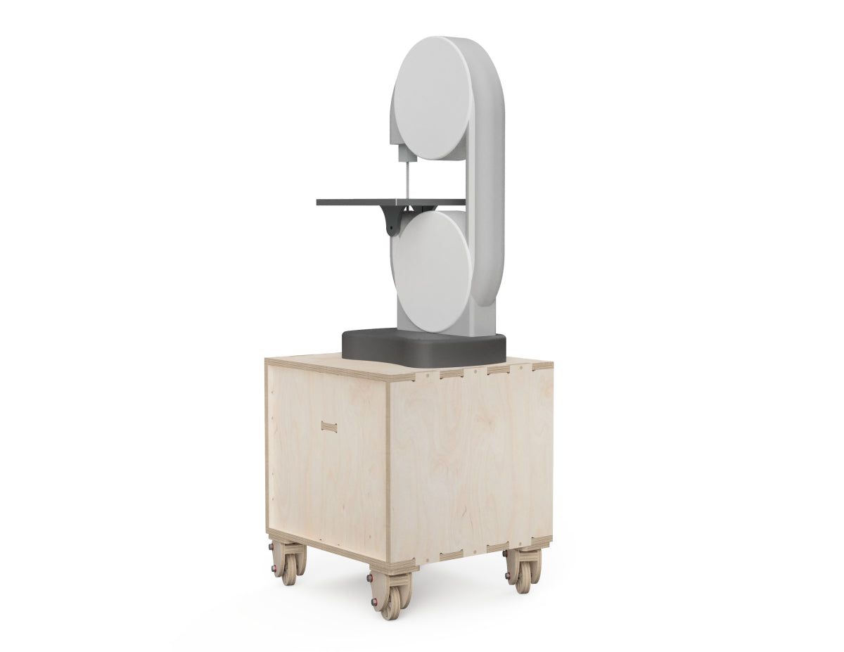 Band Saw Cabinet CNC DXF file design overview