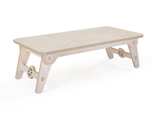 Bed table DXF file CNC DXF file design overview