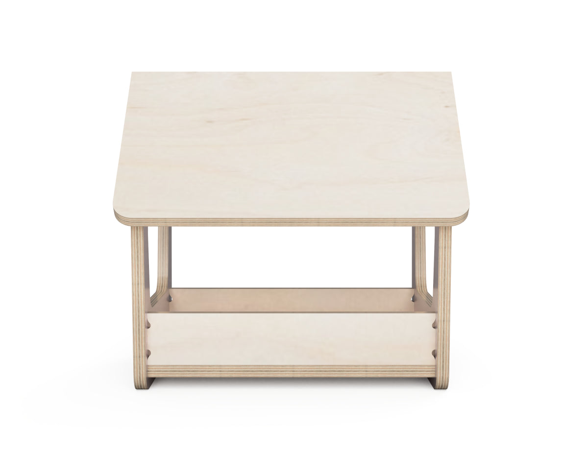 Detailed DXF drawing of bird feeder for CNC router