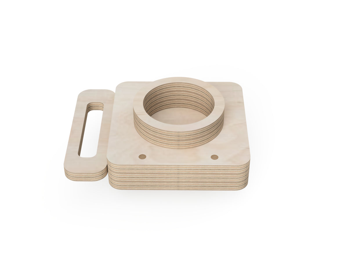 Blast Gates CNC-ready design showing joints and assembly features