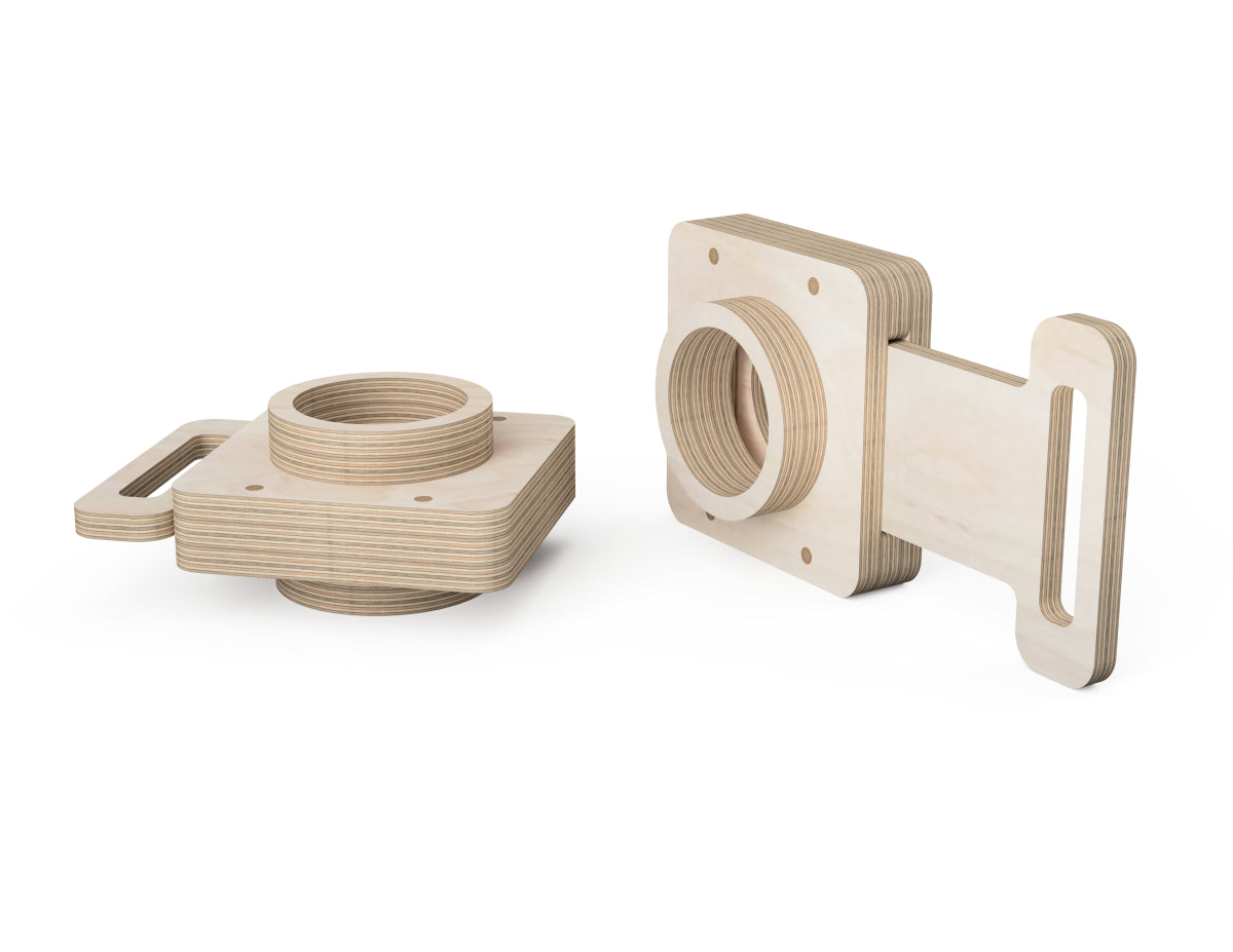 Blast Gates CNC DXF file design overview