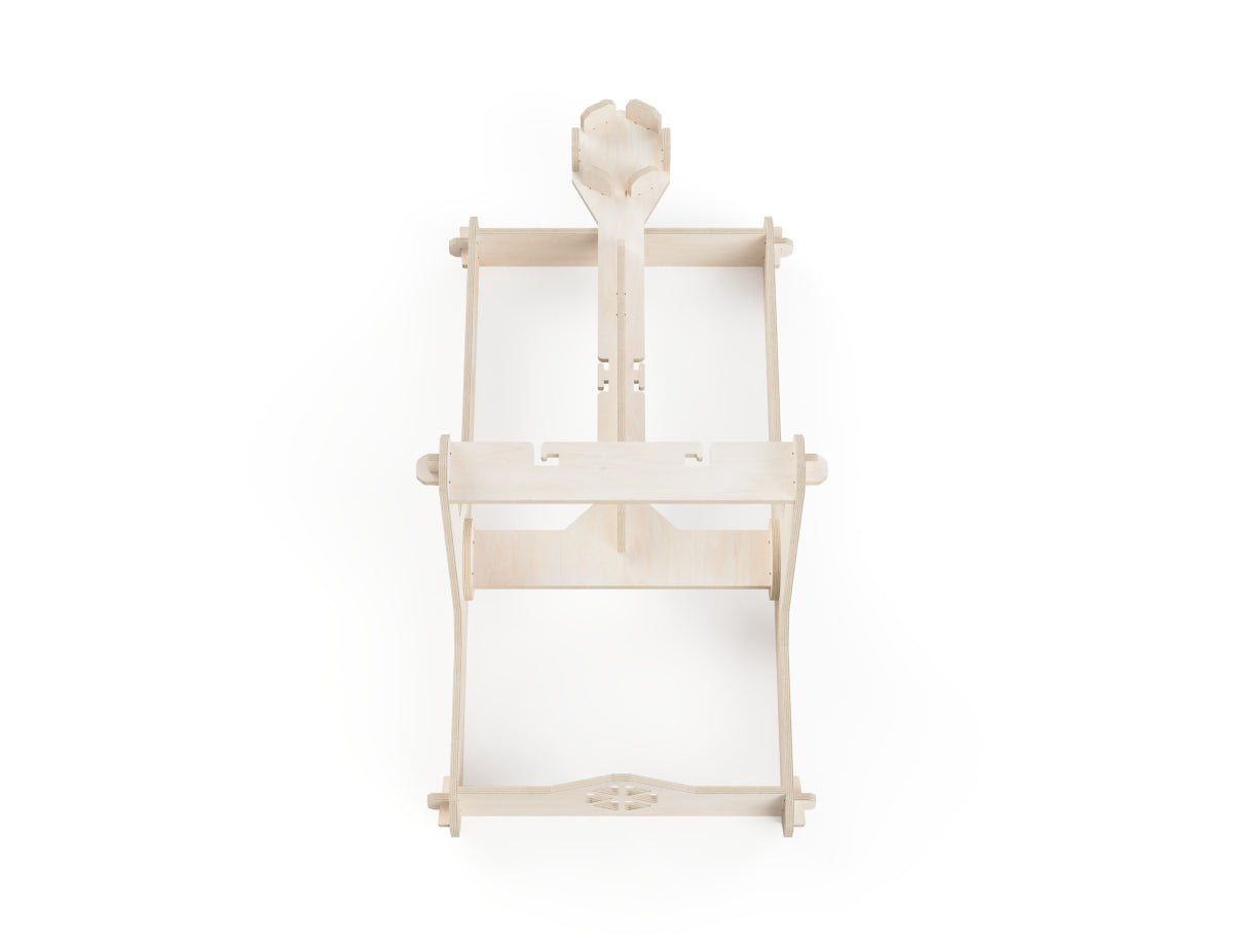 Catapult DXF file CNC-ready design showing joints and assembly features