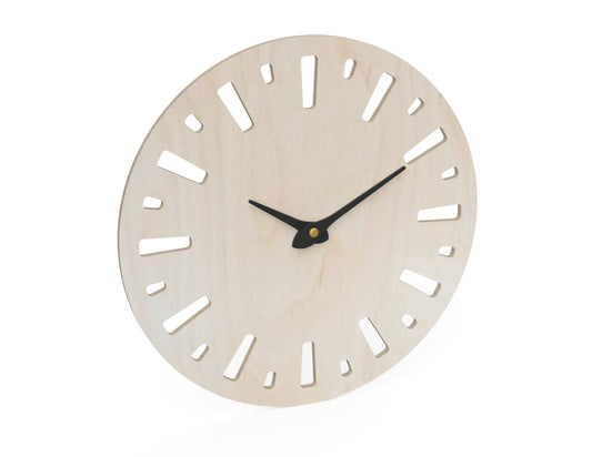 Clock Face "Traditional" Free CNC DXF file design overview