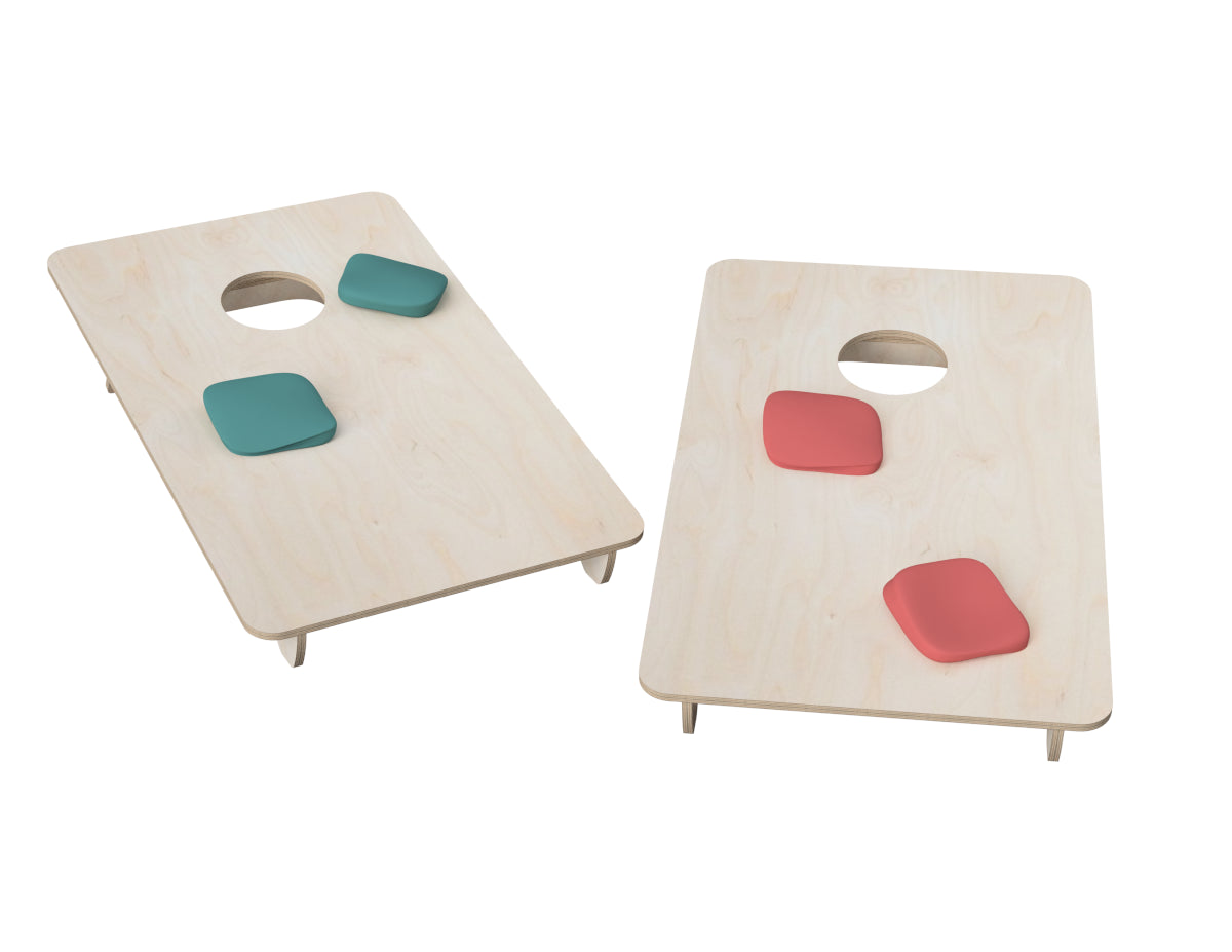 Cornhole Game CNC-ready design showing joints and assembly features