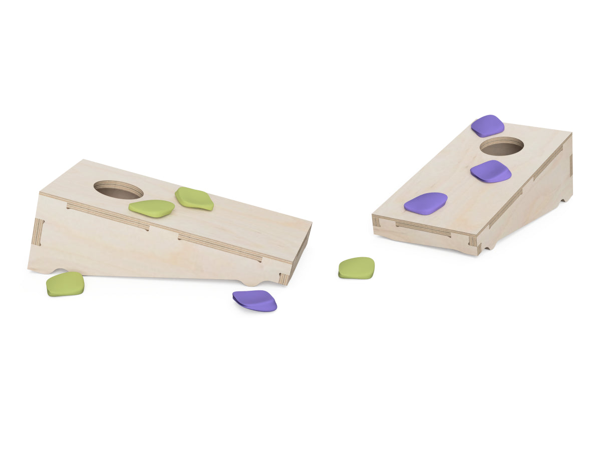 TableTop Cornhole Game Free CNC DXF file design overview