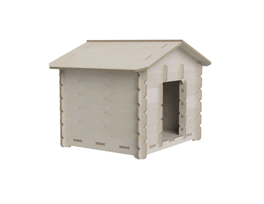 Dog house DXF file CNC DXF file design overview