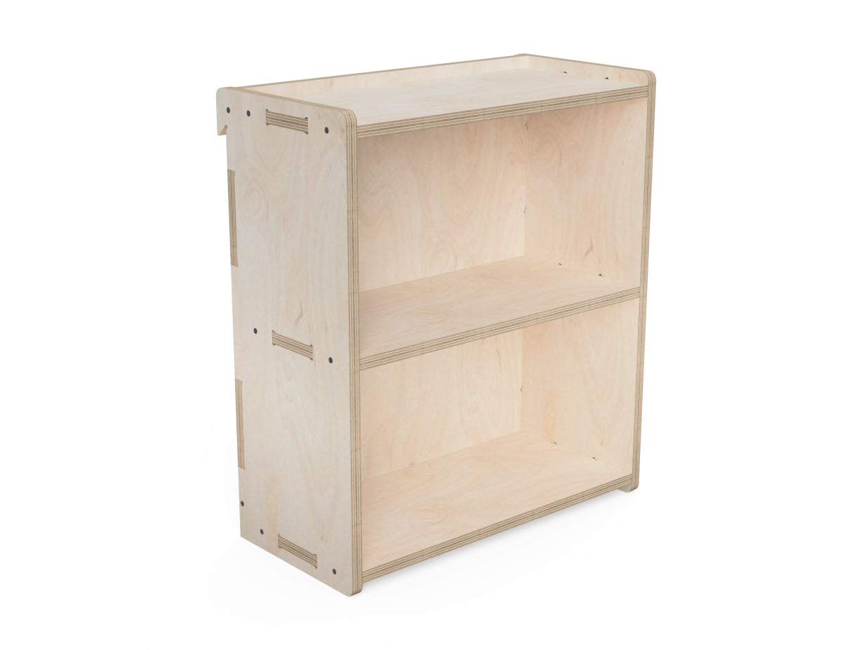 Double Cube Shelf - French Cleat Attachment - CNC-ready design showing joints and assembly features