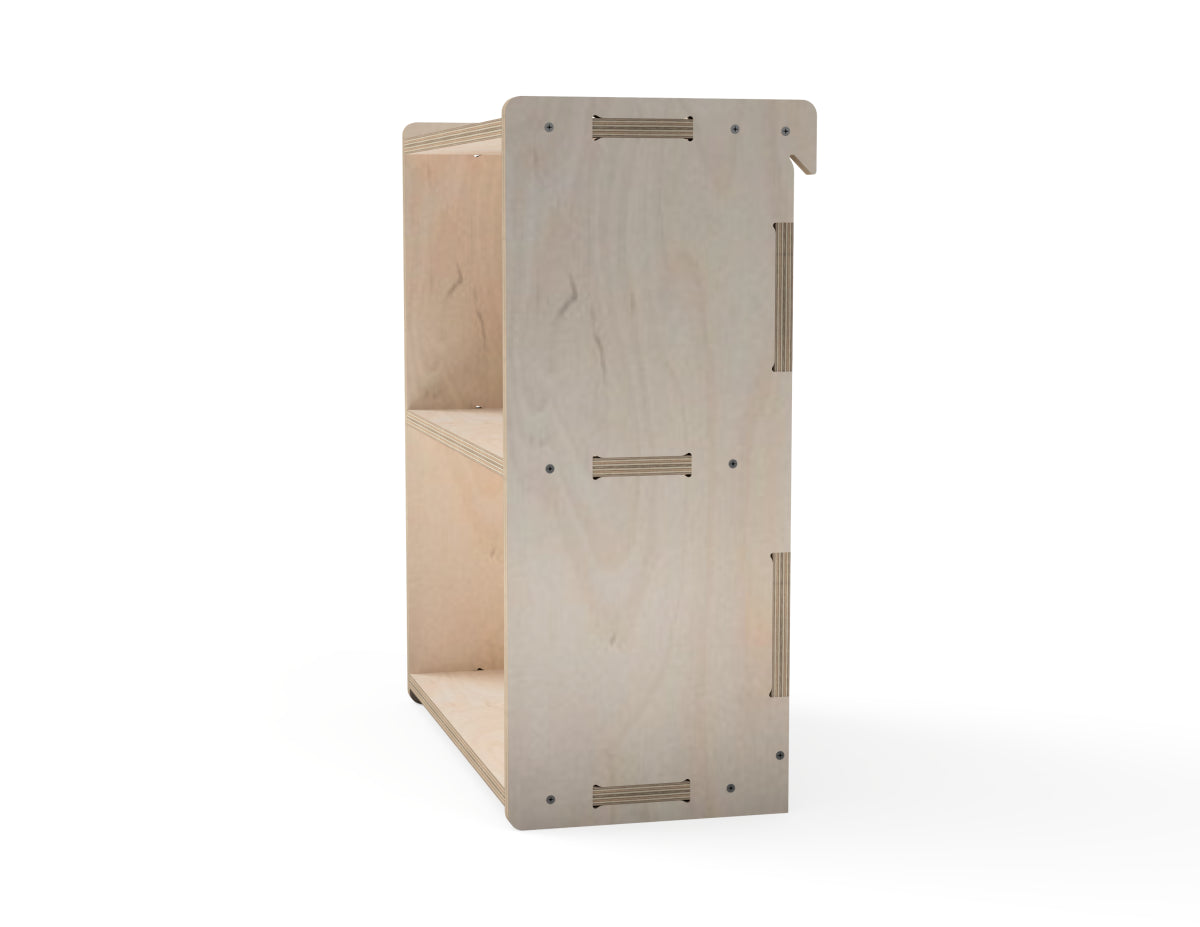 Double Cube Shelf - French Cleat Attachment - CNC DXF file design overview