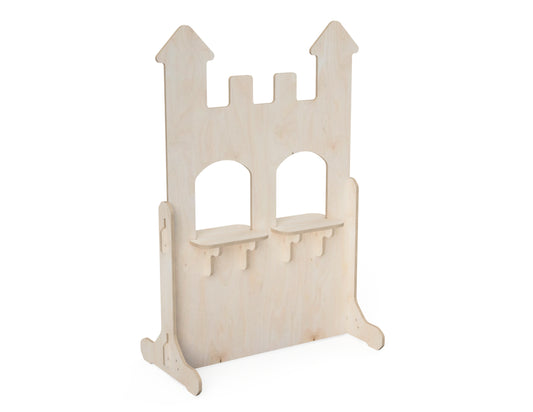 Double Window Roleplay Castle DXF file CNC DXF file design overview