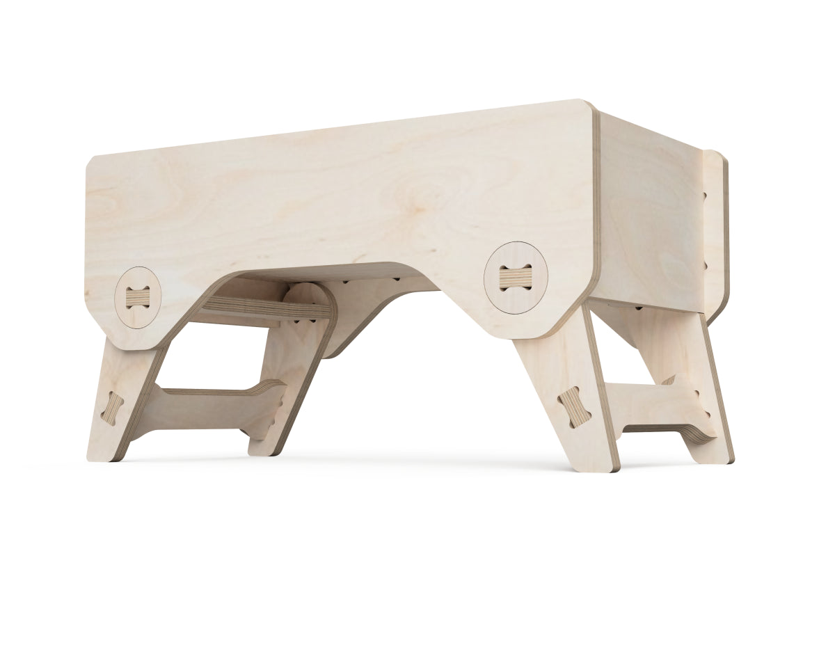 Rendered view of foldable lego table (original) dxf file layout from DXF file