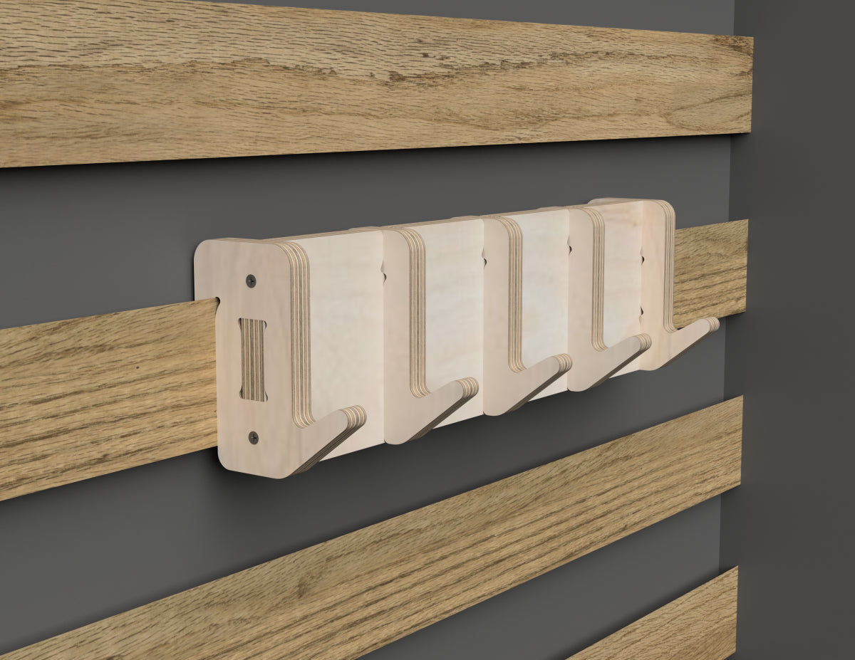 Hook Panels - French Cleat Attachment - DXF Files
