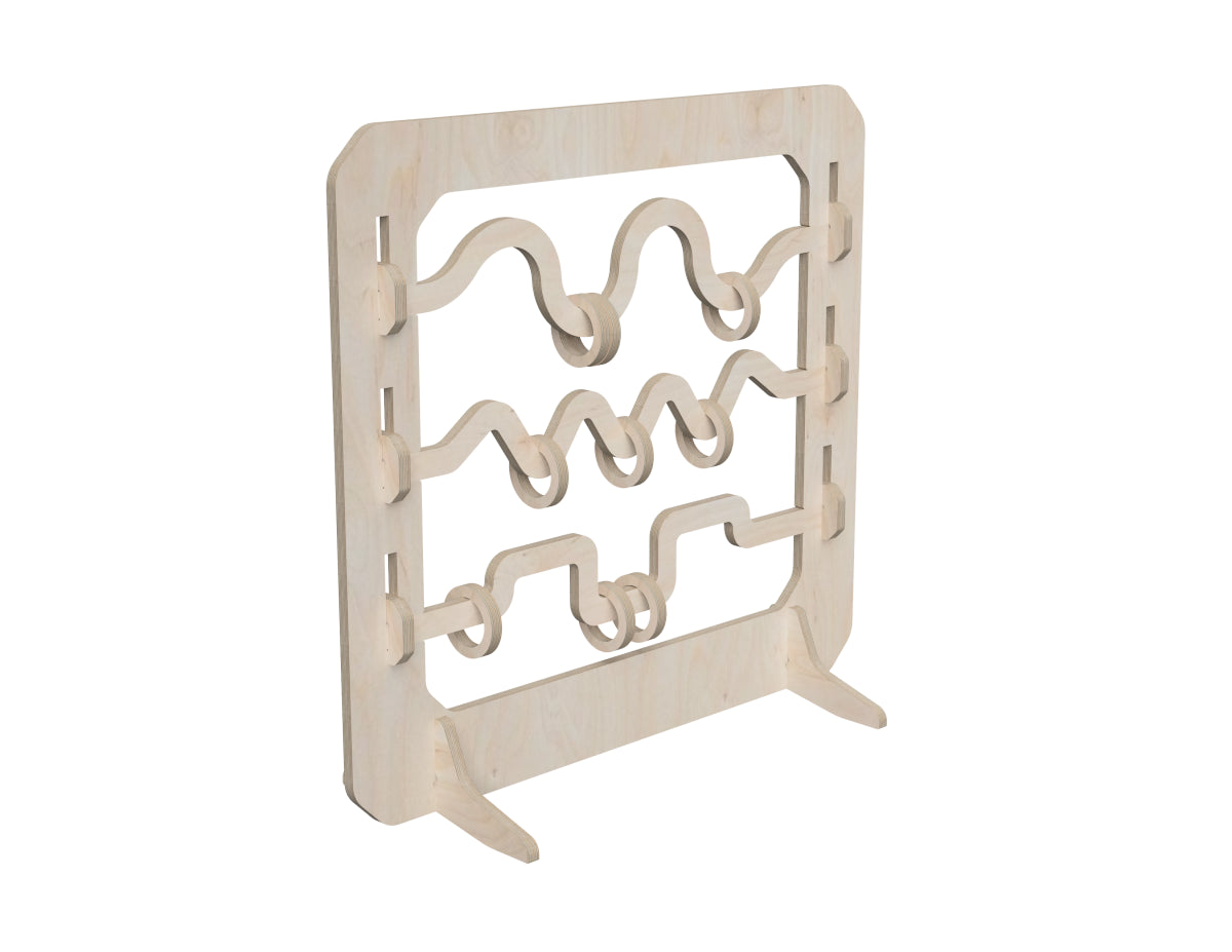 Interactive Fence DXF file CNC DXF file design overview