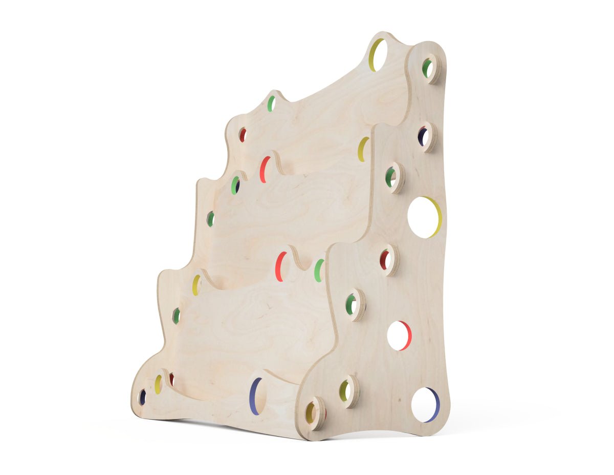 Kids Book Display "Bubble Gum" DXF file rendered from angled view for CNC cutting