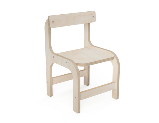 Kids Chair DXF file CNC DXF file design overview