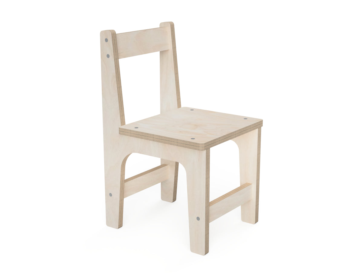 Kids Chair DXF file CNC DXF file design overview