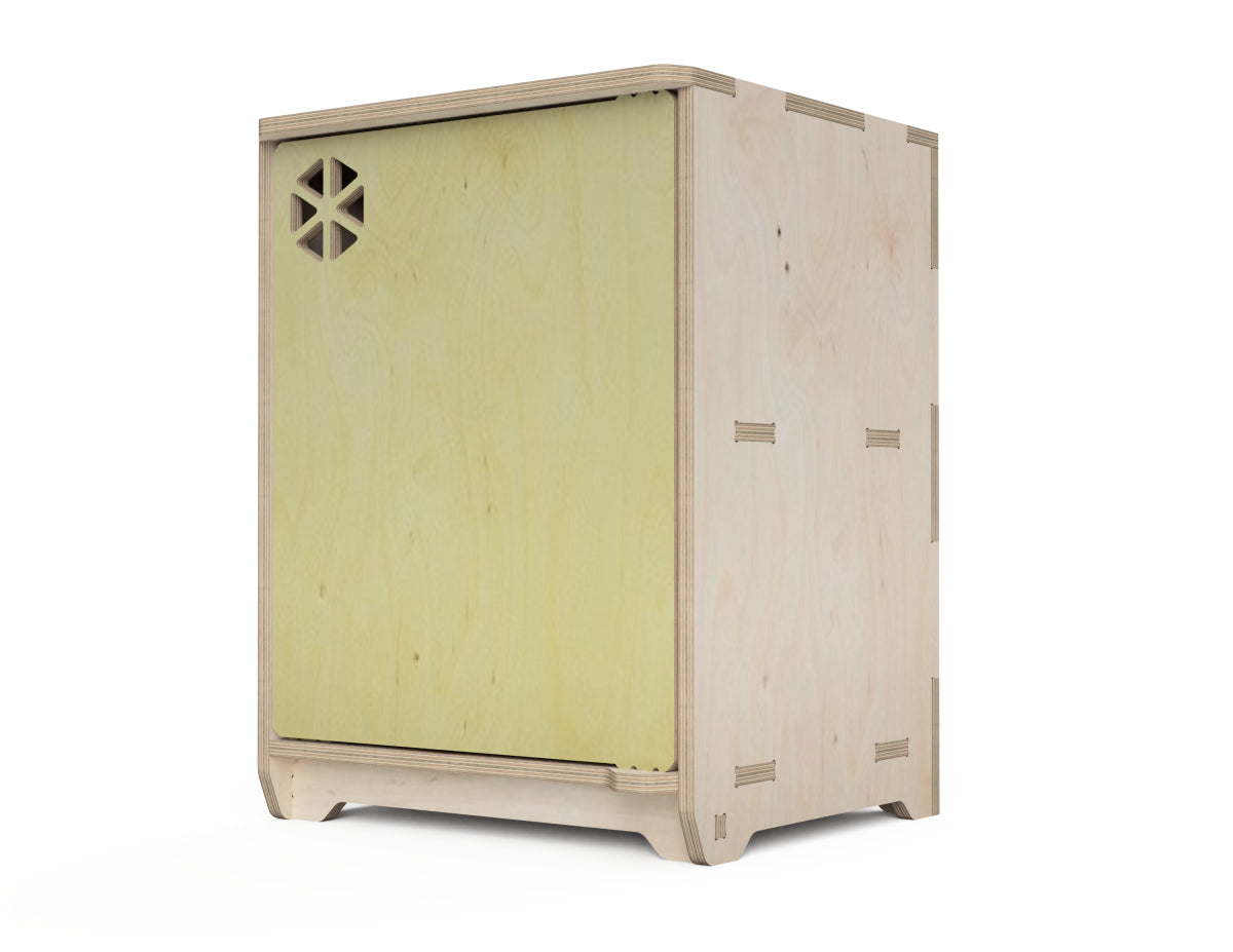 Kids kitchen cabinet DXF file CNC DXF file design overview