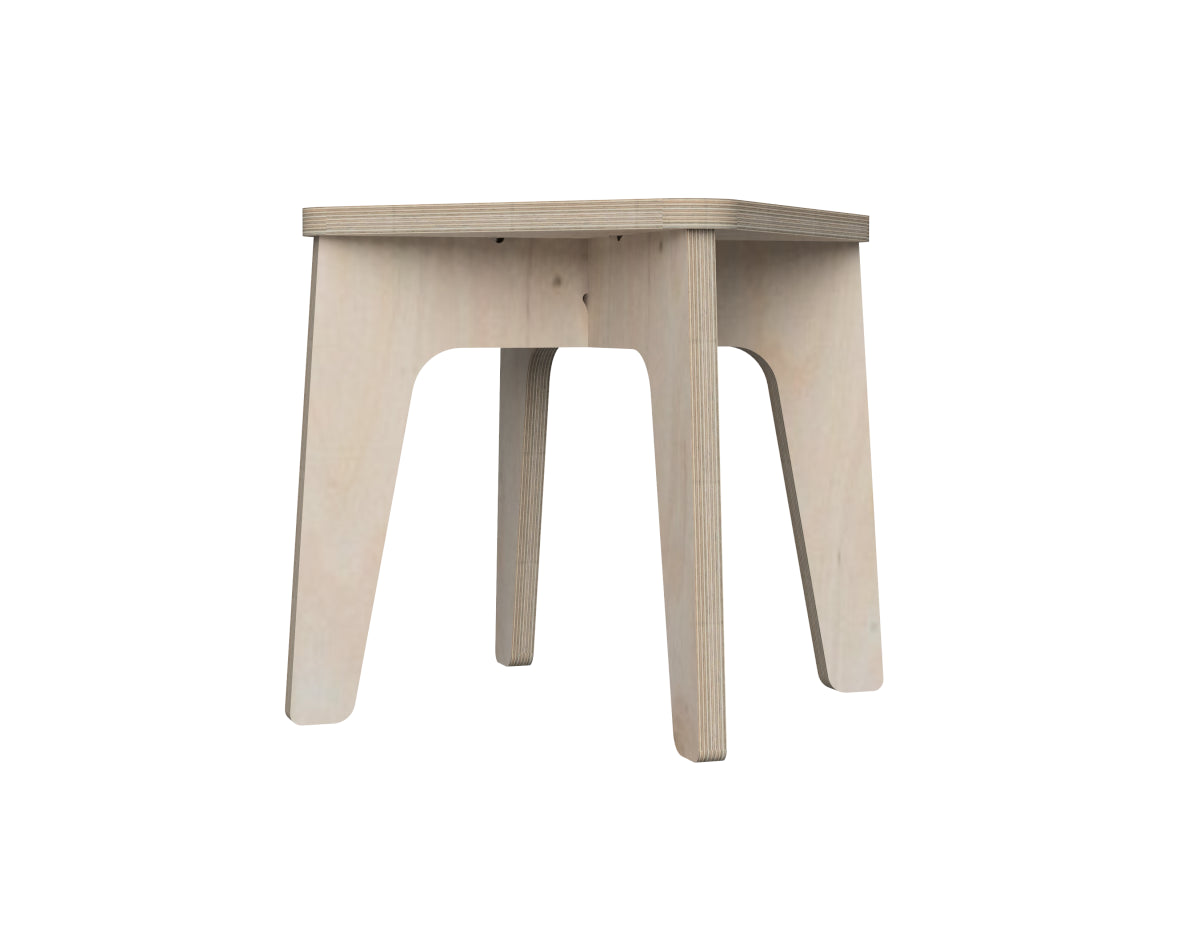 Kids Stool (Square) DXF file