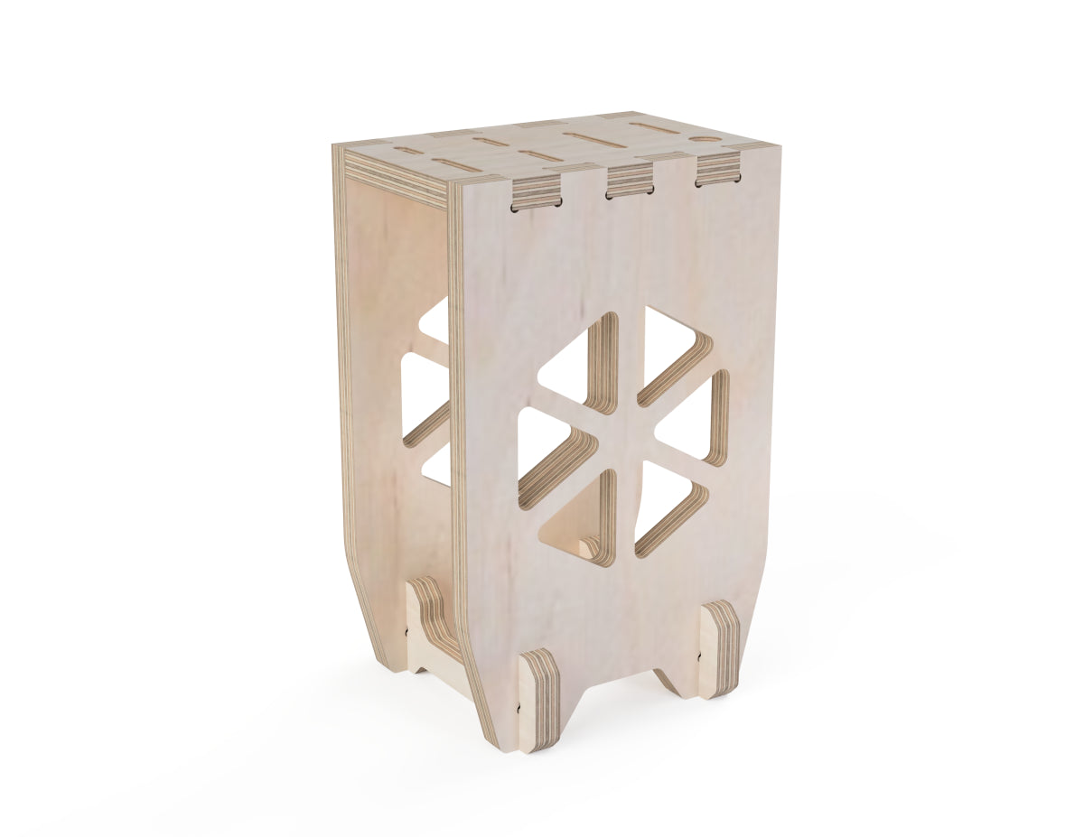 Knife stand DXF free file CNC DXF file design overview