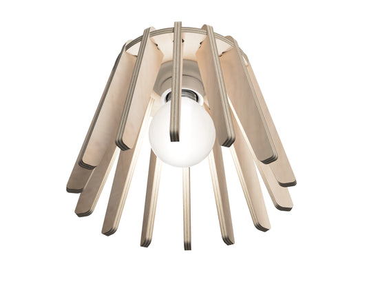 Lamp Shade "Traditional" Free CNC DXF file design overview