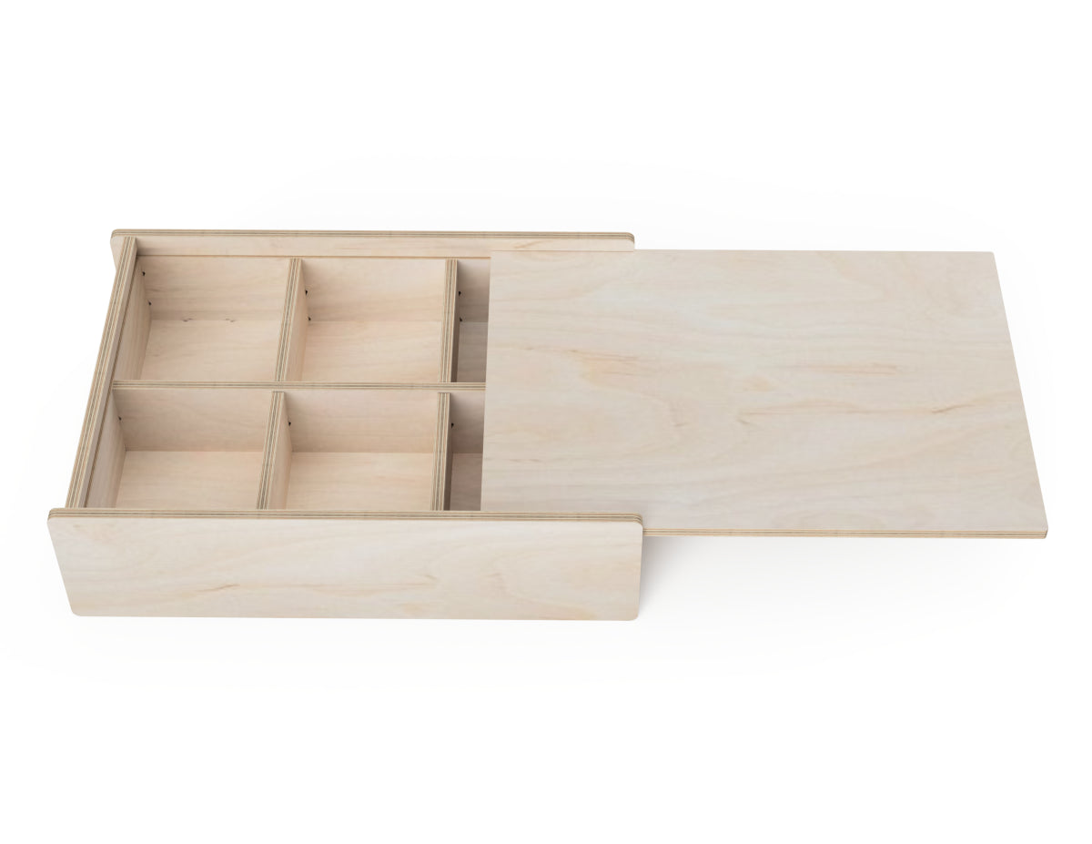 Large Lid Box Set - CNC DXF file design overview