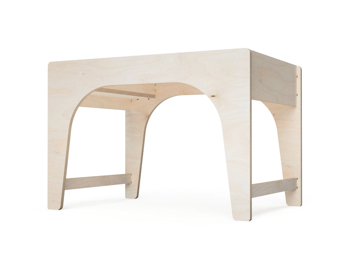 Side Pocket LEGO Table DXF file DXF file rendered from angled view for CNC cutting