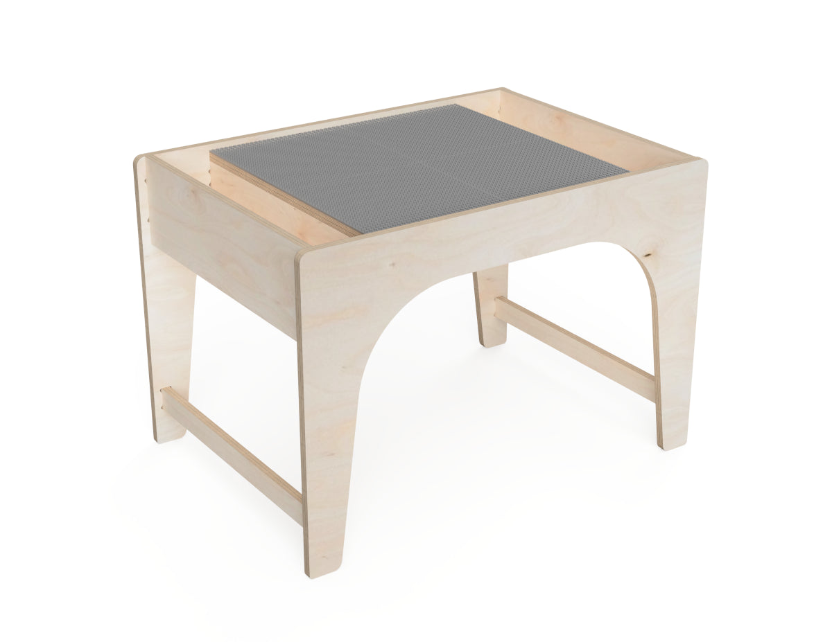 Side Pocket LEGO Table DXF file CNC DXF file design overview