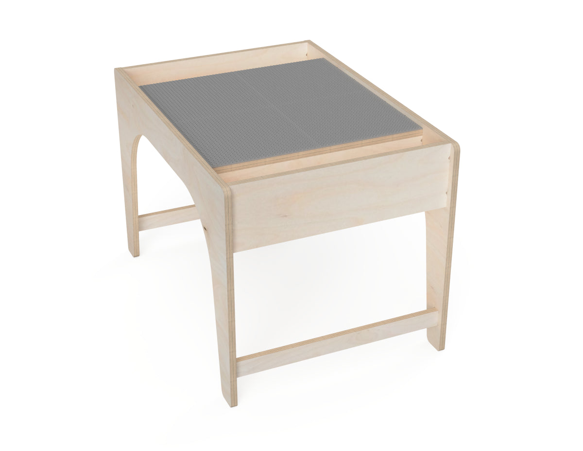 Detailed DXF drawing of side pocket lego table dxf file for CNC router