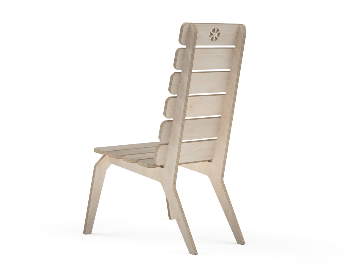 Lounge chair DXF file