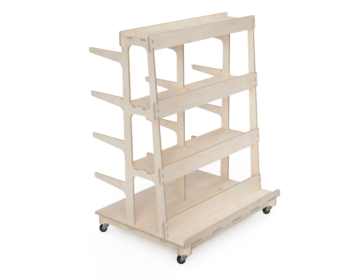Material Storage Stand - Woodworker DXF files