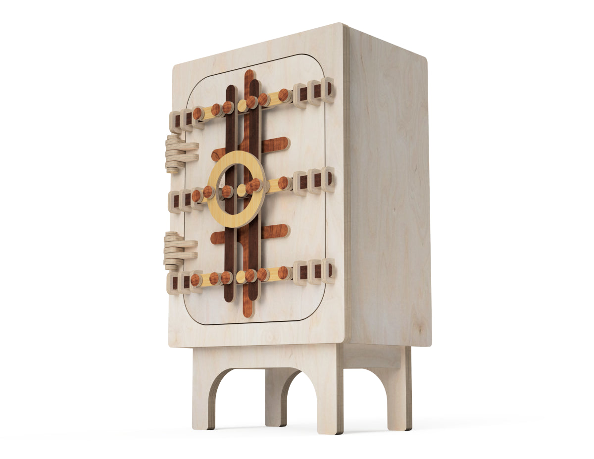 Bar Cabinet - Submarine CNC DXF file design overview