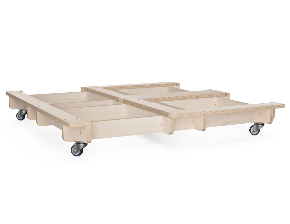 Workshop workbench base frame DXF files for CNC router