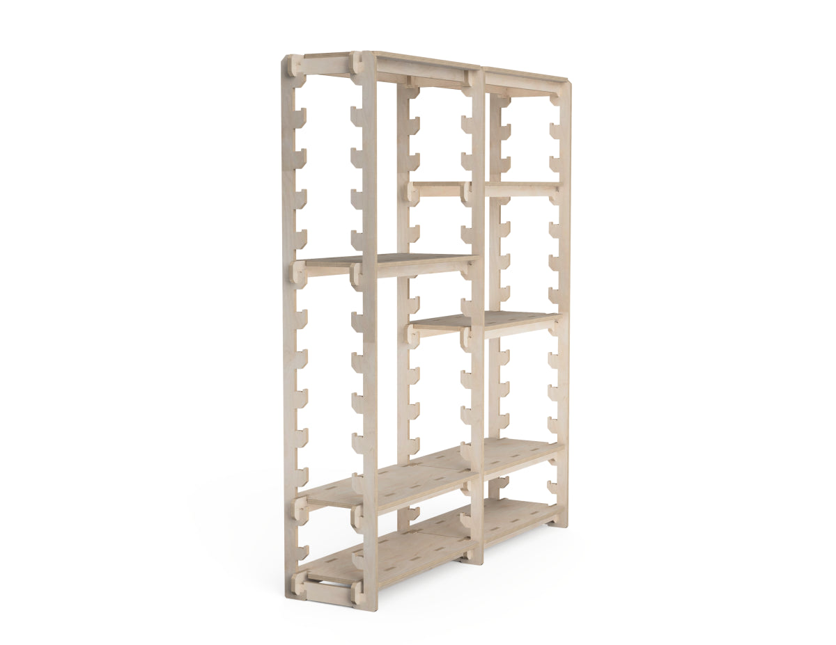 Detailed DXF drawing of storage shelf dxf file for CNC router