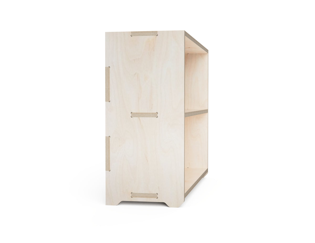 Montessori shelf (small) DXF file DXF file rendered from angled view for CNC cutting