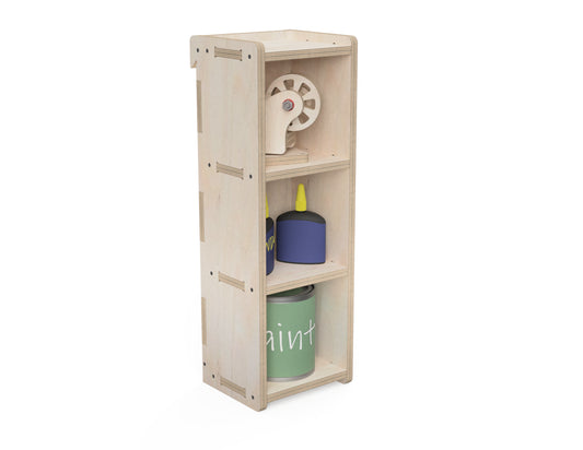 Narrow Shelves - French Cleat Attachment - CNC DXF file design overview