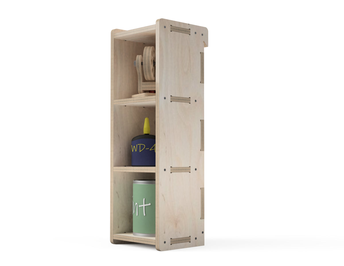 Narrow Shelves - French Cleat Attachment - DXF Files