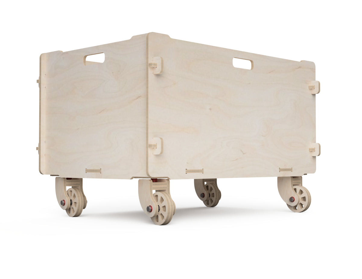 Offcut Box CNC-ready design showing joints and assembly features