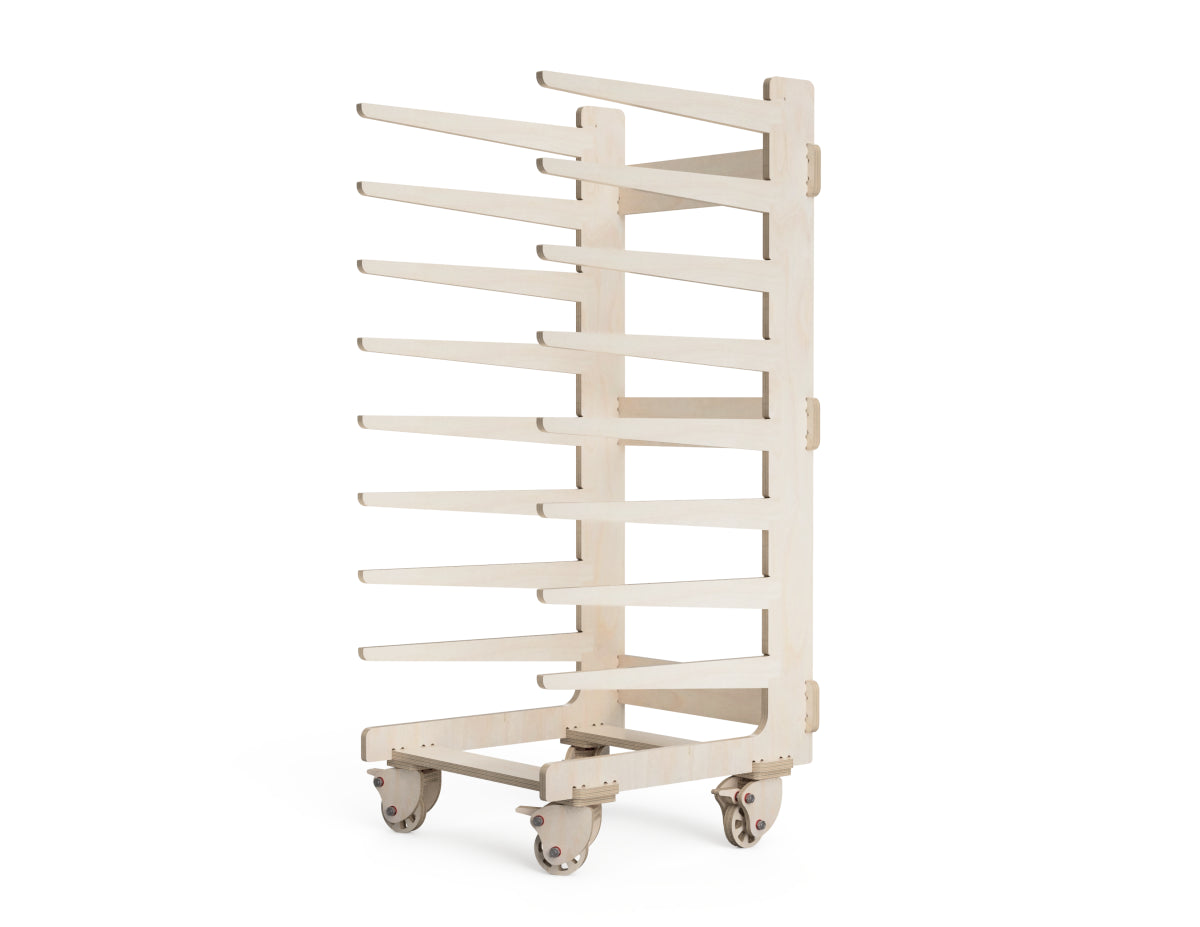 Paint Drying Rack CNC-ready design showing joints and assembly features