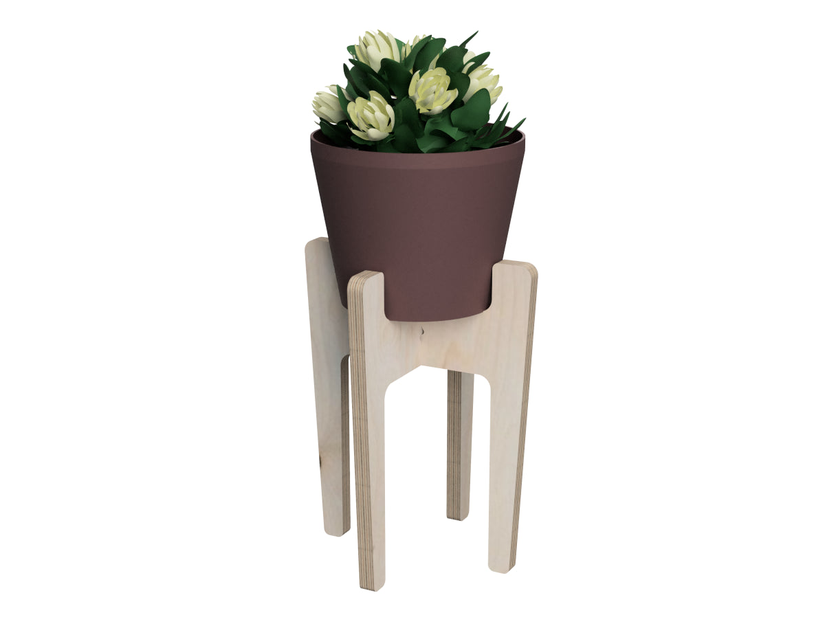 Plant Stand DXF file CNC DXF file design overview