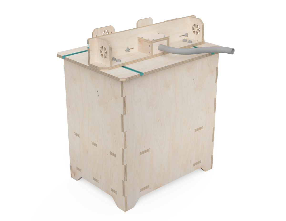 Router Table DXF file CNC DXF file design overview