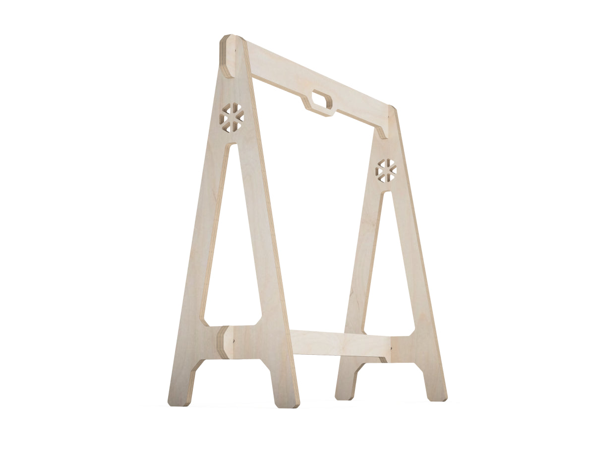 Sawhorse DXF file CNC-ready design showing joints and assembly features