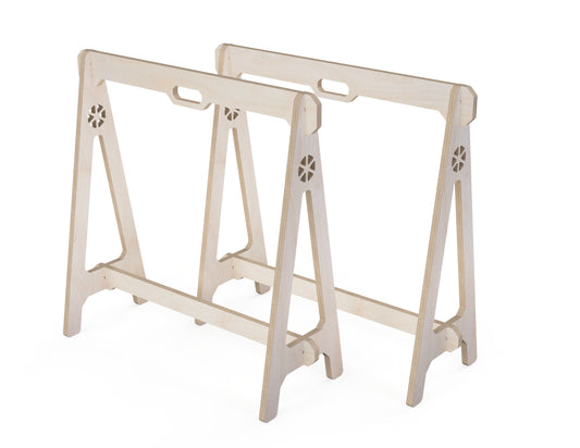 Sawhorse DXF file CNC DXF file design overview
