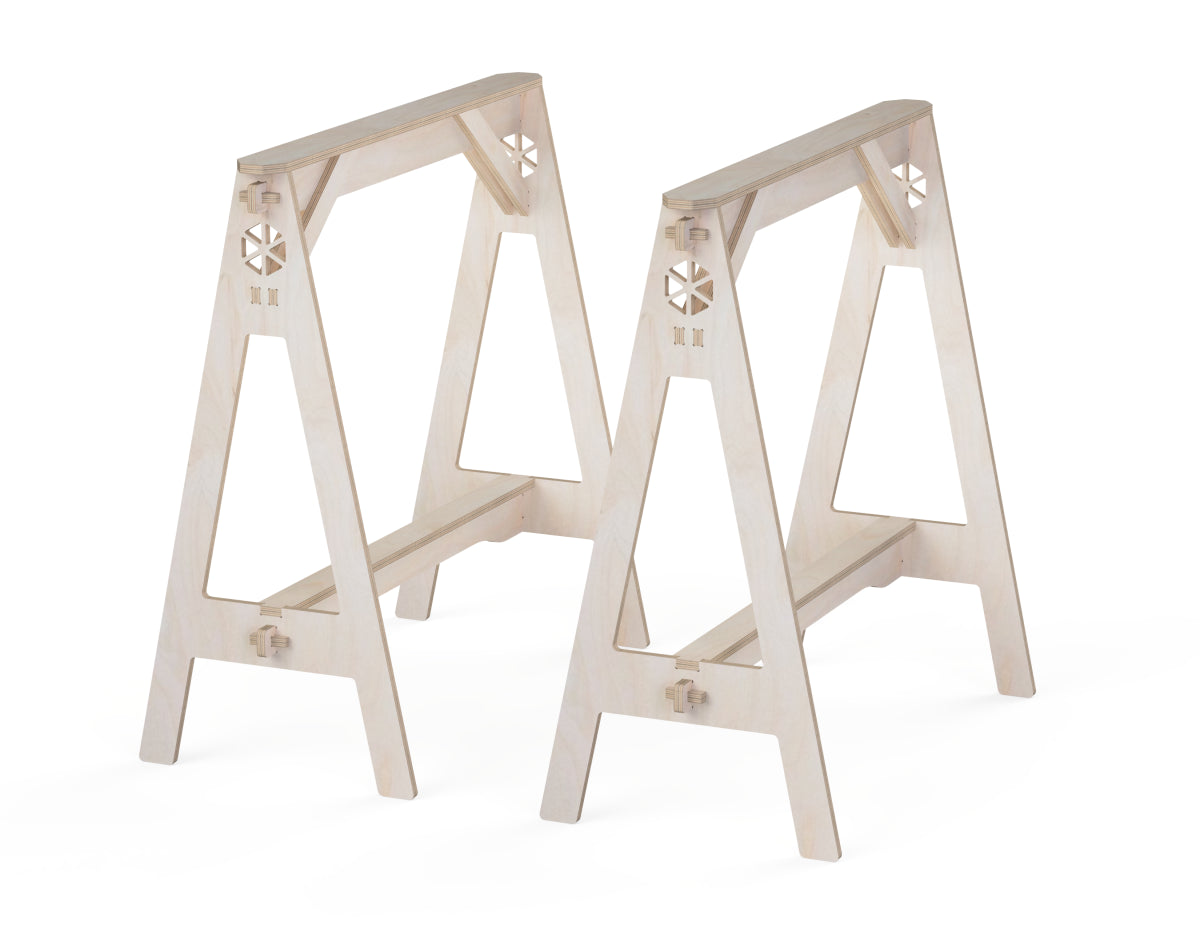 Sawhorse DXF file CNC DXF file design overview