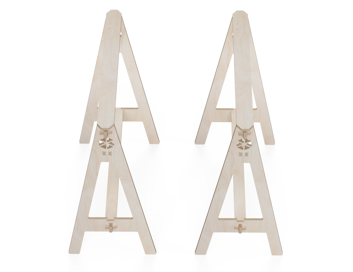 Sawhorse DXF file CNC-ready design showing joints and assembly features