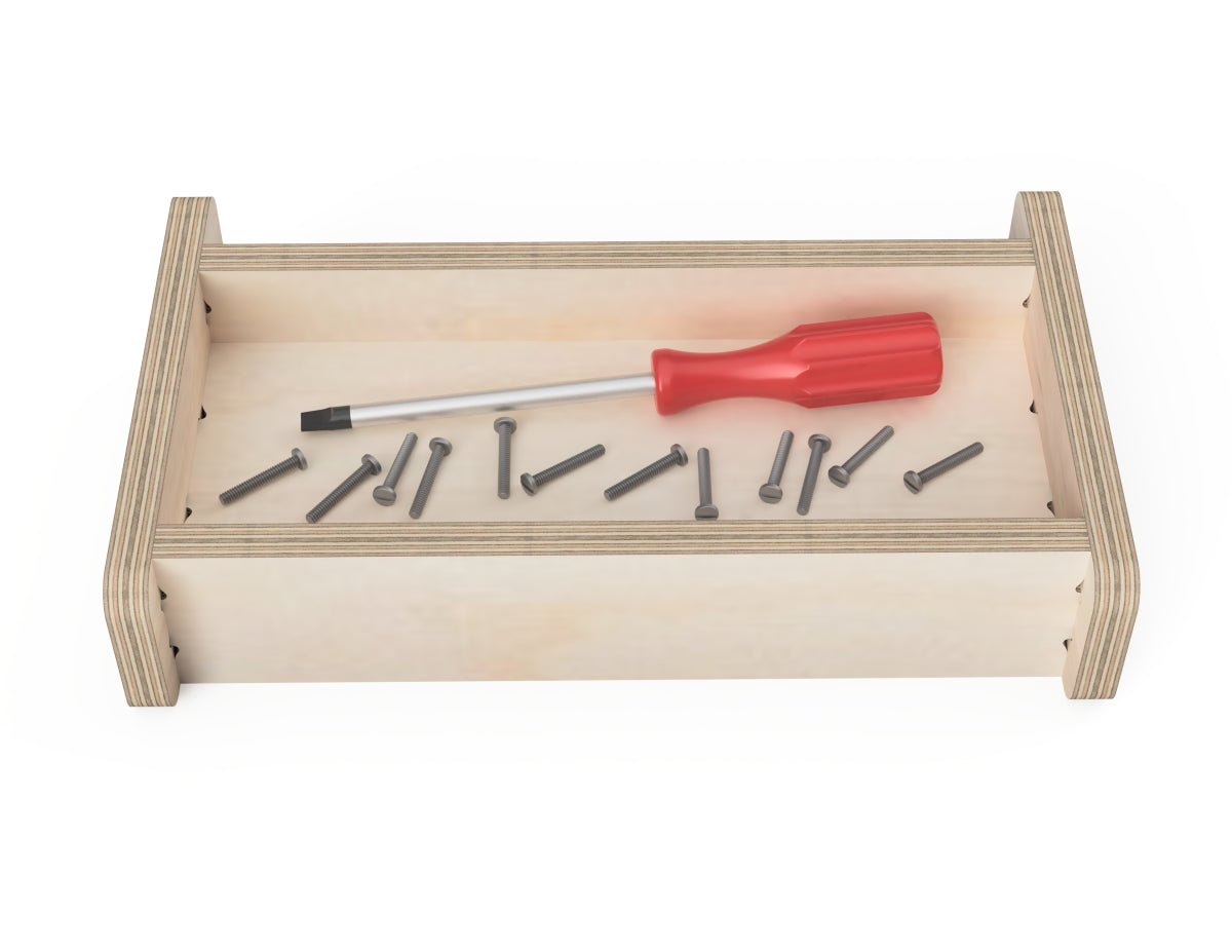 Shallow Storage Box - French Cleat Attachment - DXF Files