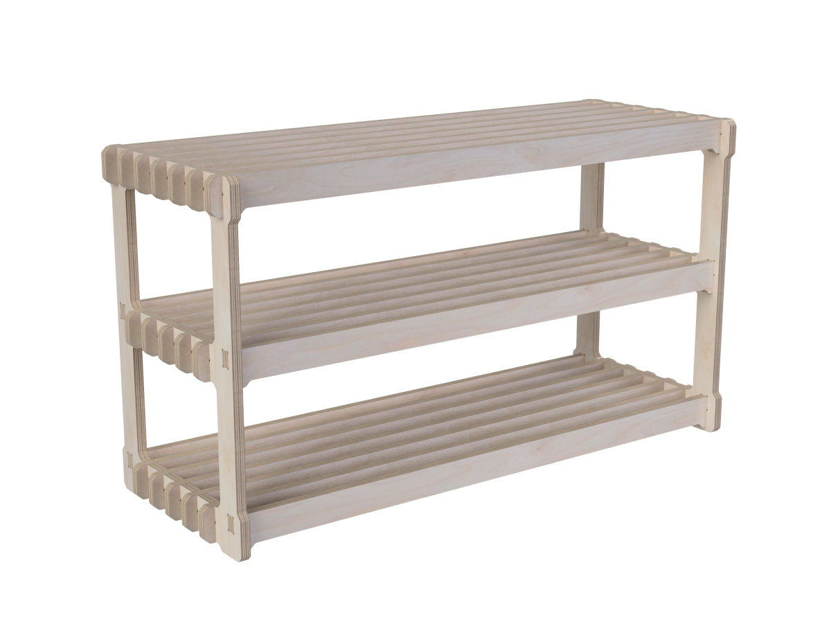 Shoe stand DXF file CNC DXF file design overview