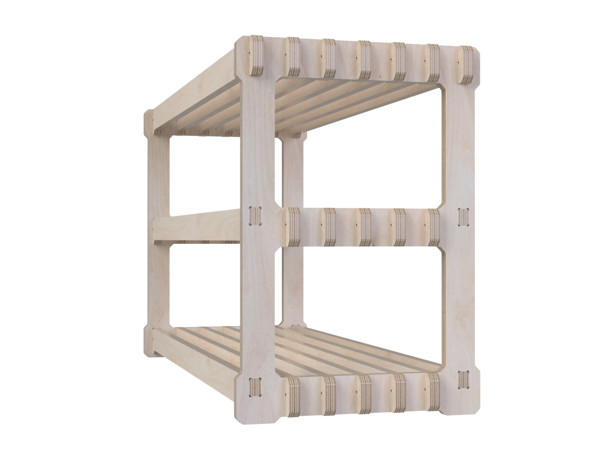 Detailed DXF drawing of shoe stand dxf file for CNC router